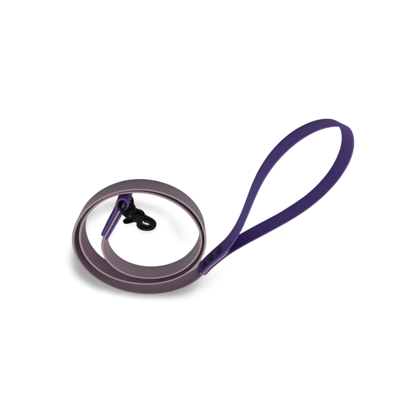 Basis Twee-Tinten Biothane Lijn | Amethist & Pastelpaars