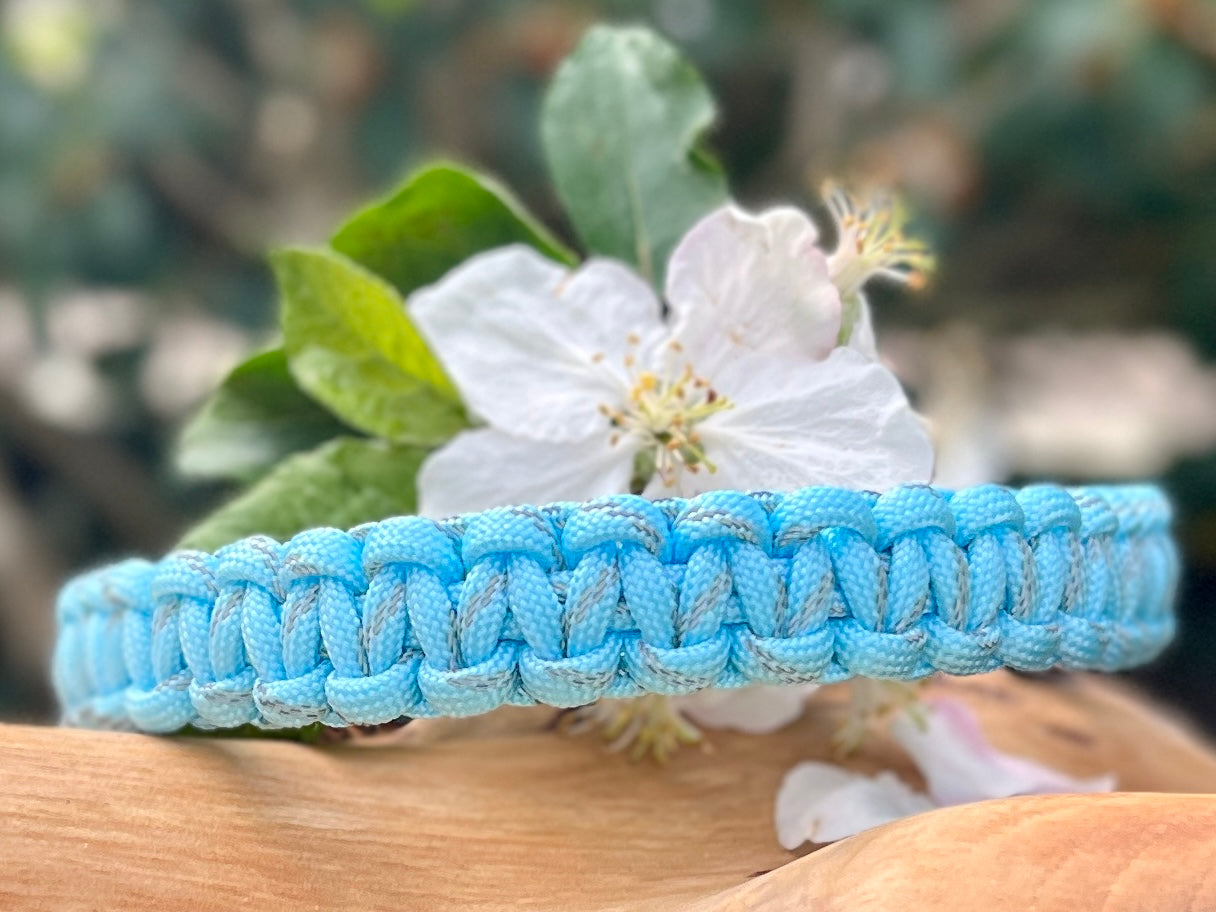 handmade paracord dog collar