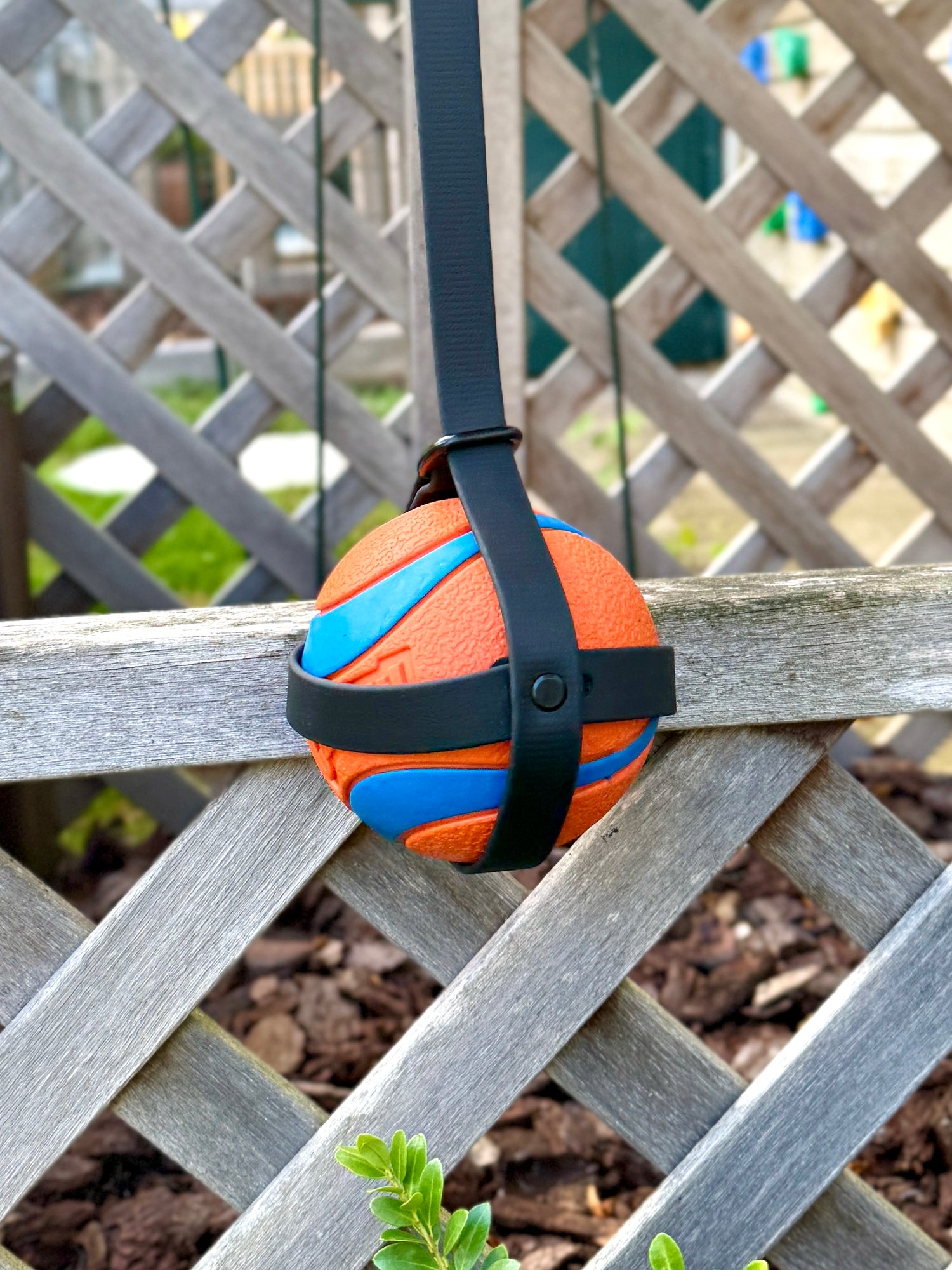 biothane dog ball holder