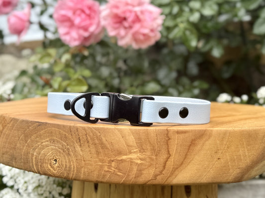 basic handmade  biothane collar