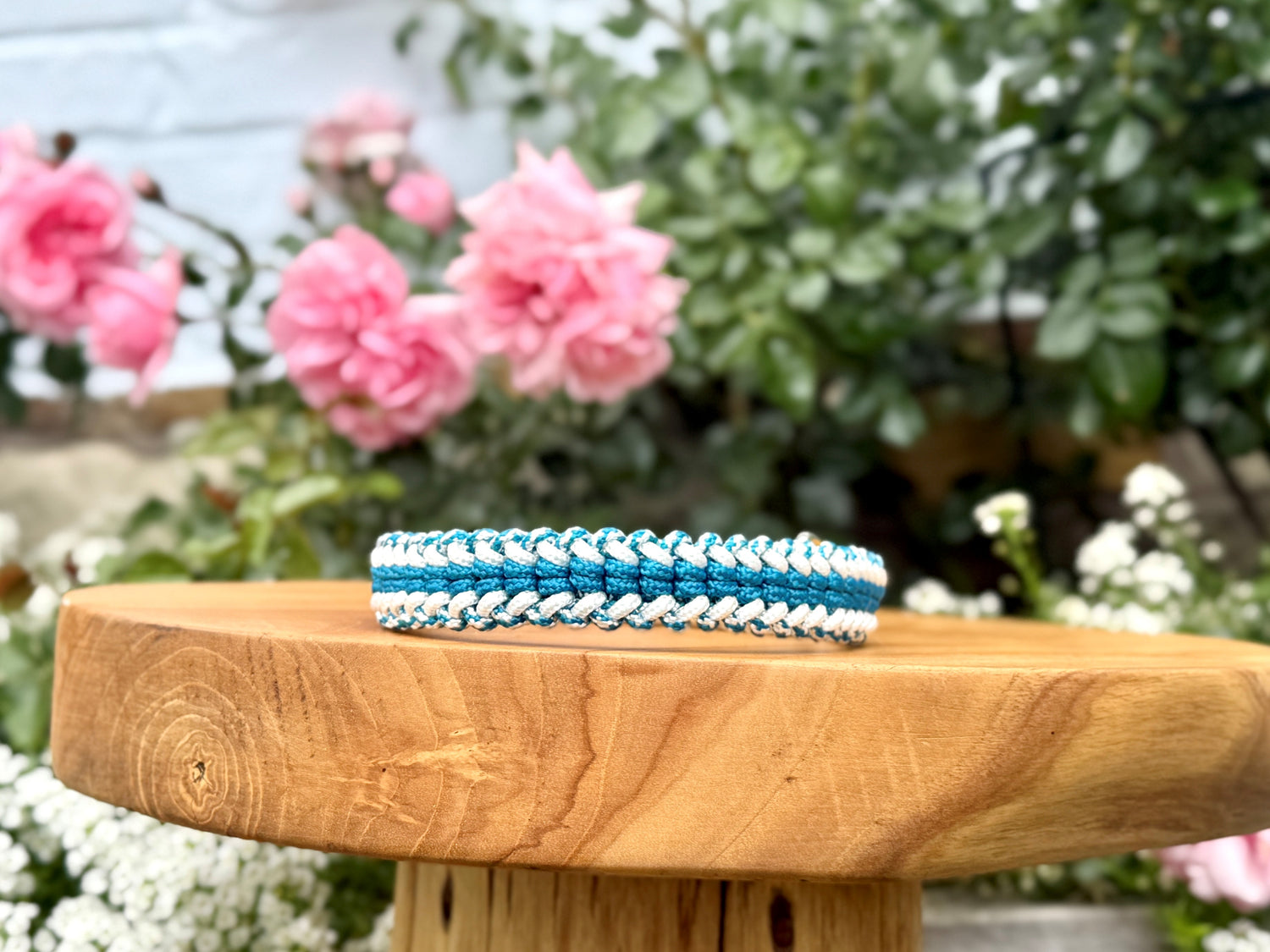 handmade paracord dog collar